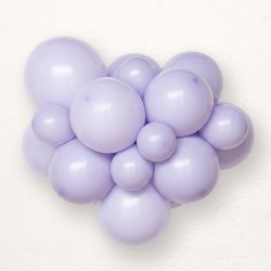 Lilac latex party balloons size 13 cm - pack of 100 pcs. 451