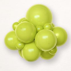 Apple green balloon size D5 - 13 cm - 5"