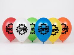 Branding balloons for an auto center or repair shop