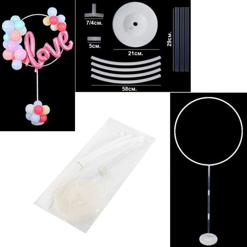 Balloon stand with circle