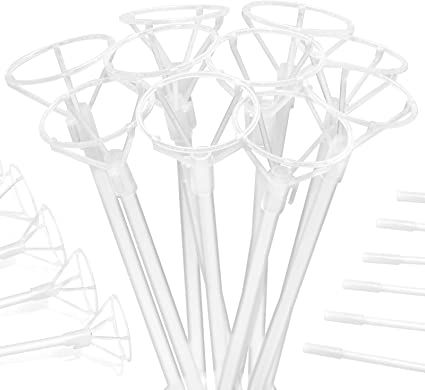 Handles for large balloons - stick length 80 cm.