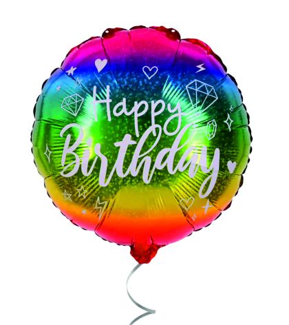 Happy Birthday фолио - Дъга