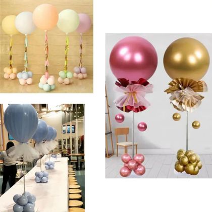 Telescopic column for balloons