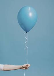 Ribbon - balloon ribbon 1.5 m. - 1 pc.