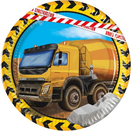 Construction machinery - saucers 20cm