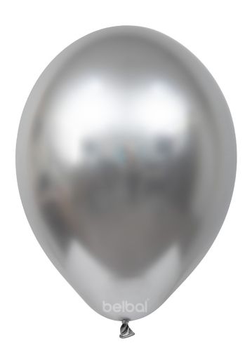 Chrome latex balloon silver- 601