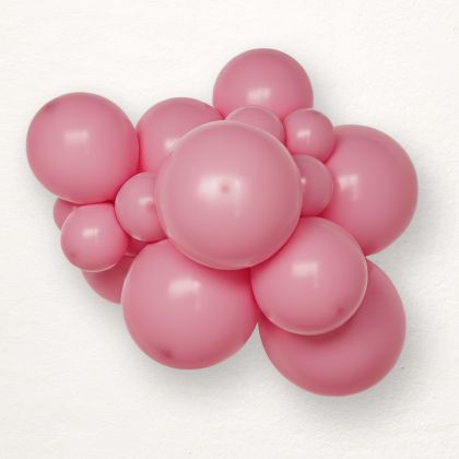 Wild rose balloon size D5 - 13 cm - 5"