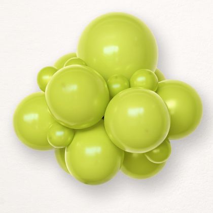 Apple green balloon size D5 - 13 cm - 5"