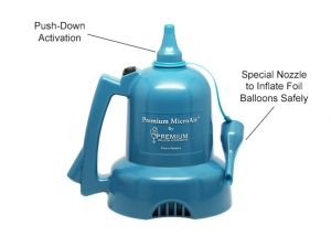 Inflator for balloons Premium MicroAir® Compactor inflator