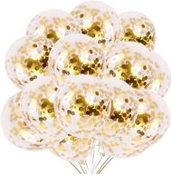 Gold confetti for filling balloons - suitable for all sizes of balloons