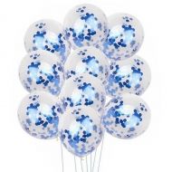 Confetti for filling balloons blue color 