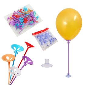 Balloon rod with vacuum suction cup for table, window and other smooth surfaces
