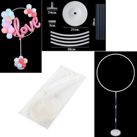 Balloon stand with circle