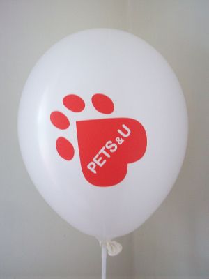 Branding of advertising balloons 100 pieces - size B95