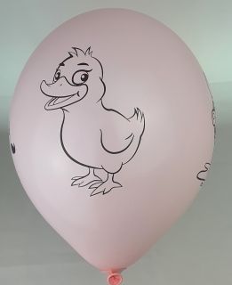Farm themed balloons - pack of 5.