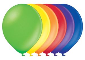 Mix metallic balloons size D5 - 13 cm - 5"