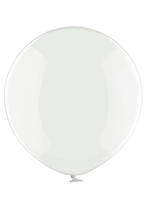 Clear crystal balloon size B150 - 17" Large balloon suitable for organic arches 43 см.- pack of 20 pc.
