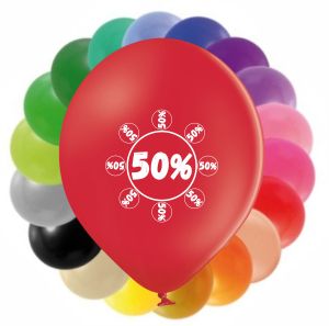 QR code printing on a balloon