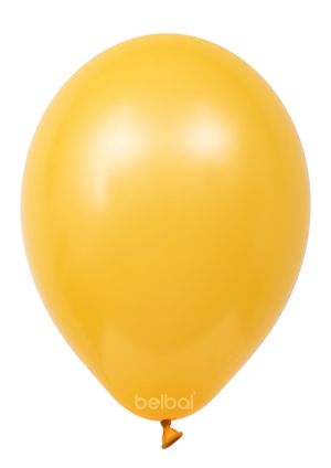 Ocher latex party balloons standard size - pack of 100 pcs.