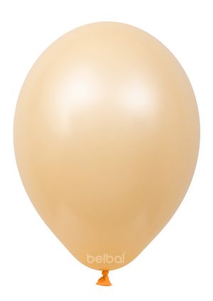 Peach latex party balloons standard size - pack of 100 pcs.