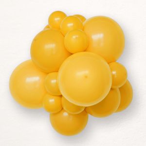 Pale orange balloon size B95 - 30 cm - 11"