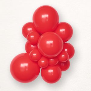 Red balloon size B95 - 30 cm - 11"