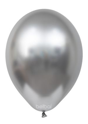 Chrome latex balloon silver- 601