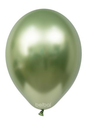 Chrome Latex balloon Grass green - package of 100 pcs. 608