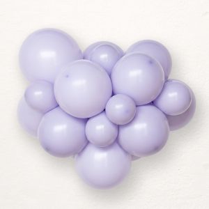 Lilac latex party balloons size 13 cm - pack of 100 pcs. 451