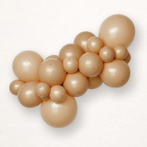 Almond brown balloon size D5- 13cm - 5"