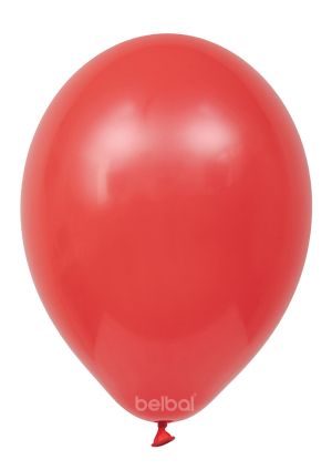 Red latex party balloons size 13 cm - pack of 100 pcs. 101