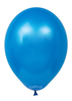 Royal blue latex party balloons size 13 cm - pack of 100 pcs. 022