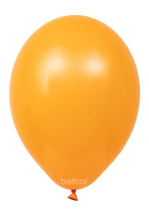 Orange latex party balloons size 23 cm - pack of 100 pcs. 007