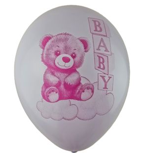 Baby girl teddy bear - pack of 100 pcs.