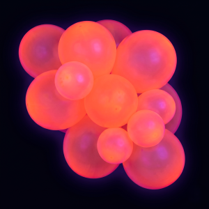New color! Neon Orange balloon size 32 cm. 507- pack of 50 pcs.