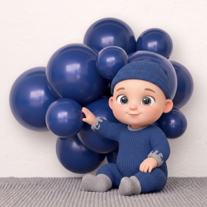 Navy blue color balloon - new color 2025