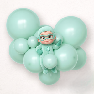 Mint balloon size B95 - 30 cm - 11"